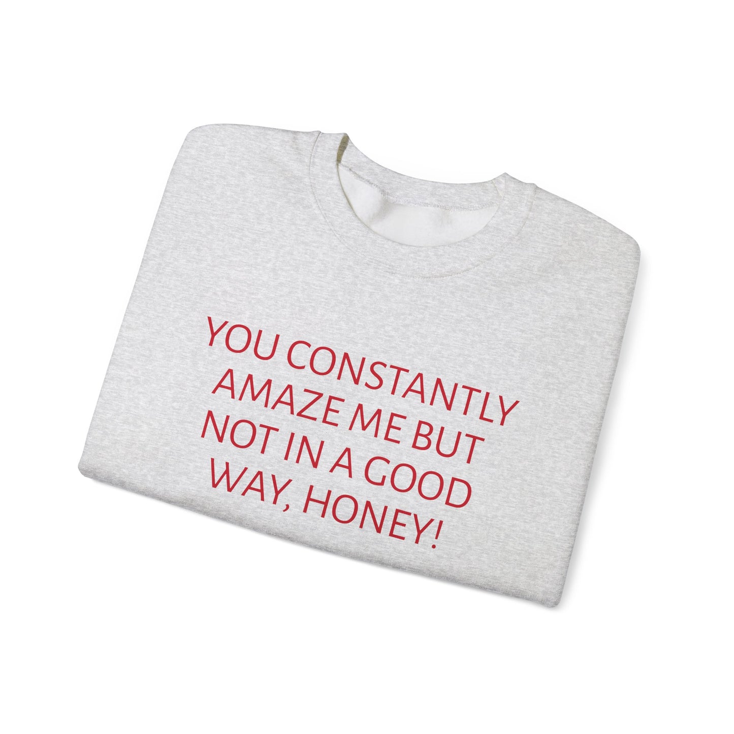 Amazed Unisex Crewneck Sweatshirt