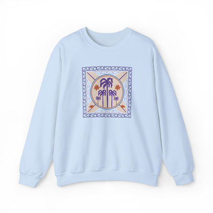 Palm Paradise Crewneck Sweatshirt II