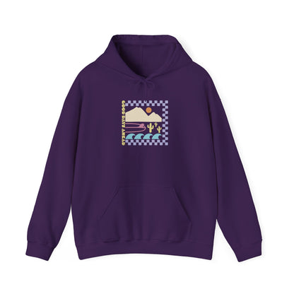 Beach Bum V Colorful Unisex Hooded Sweatshirt