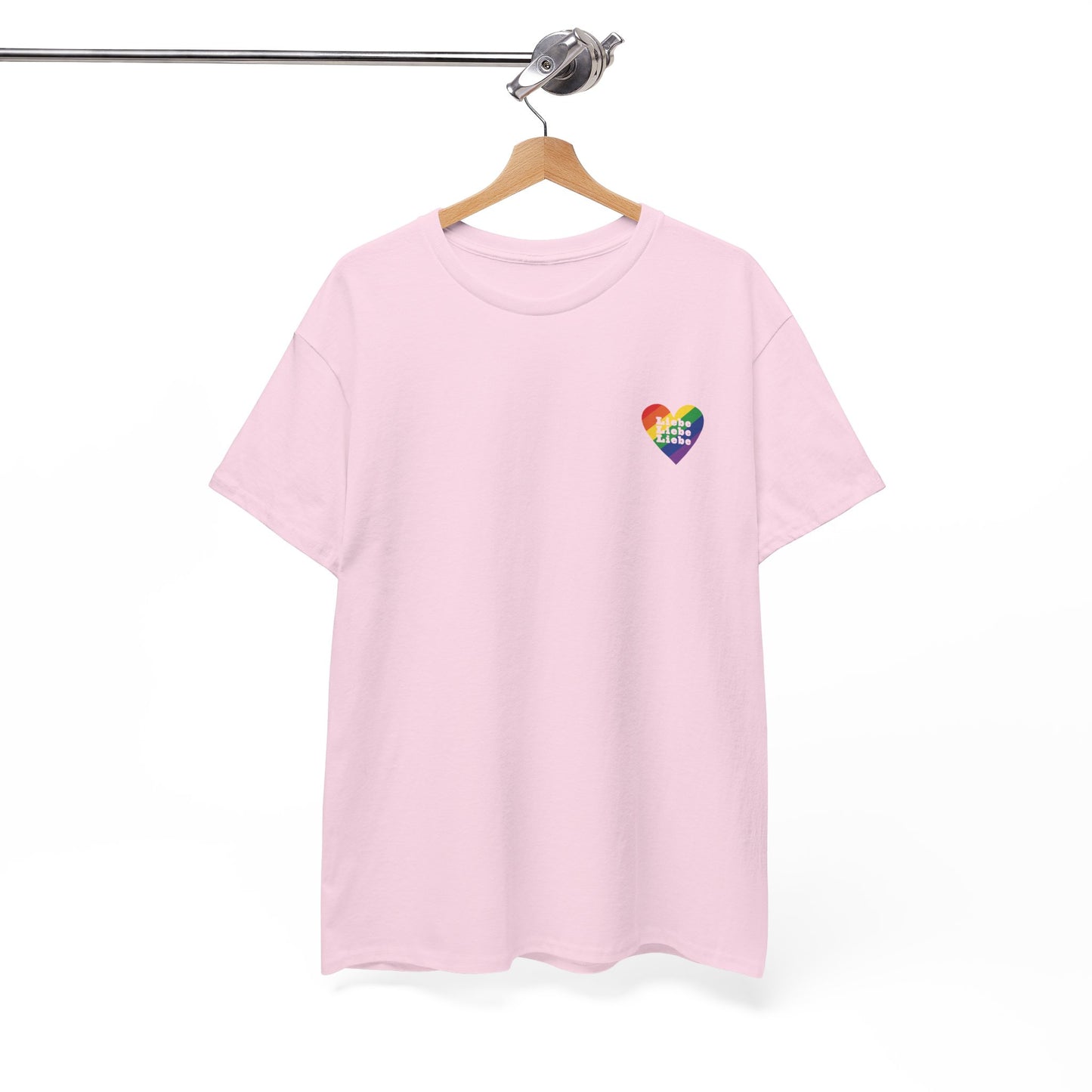 SPECIAL EDITION | PRIDE Rainbow Heart LIEBE Shirt