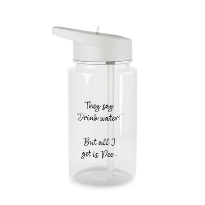 Just pee Water Bottle