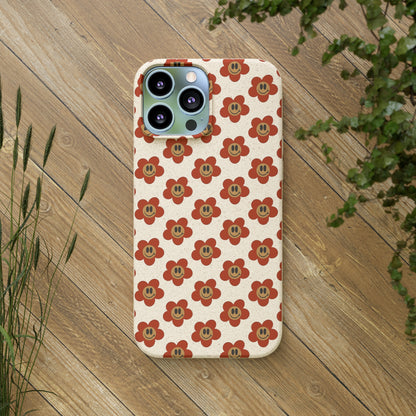 Flower Smiley Bio Phone Case