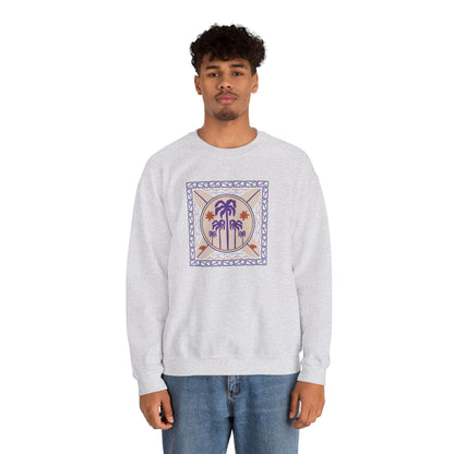 Palm Paradise Crewneck Sweatshirt II