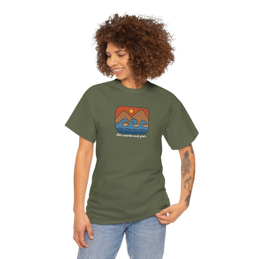 Go outside and play Unisex Shirt