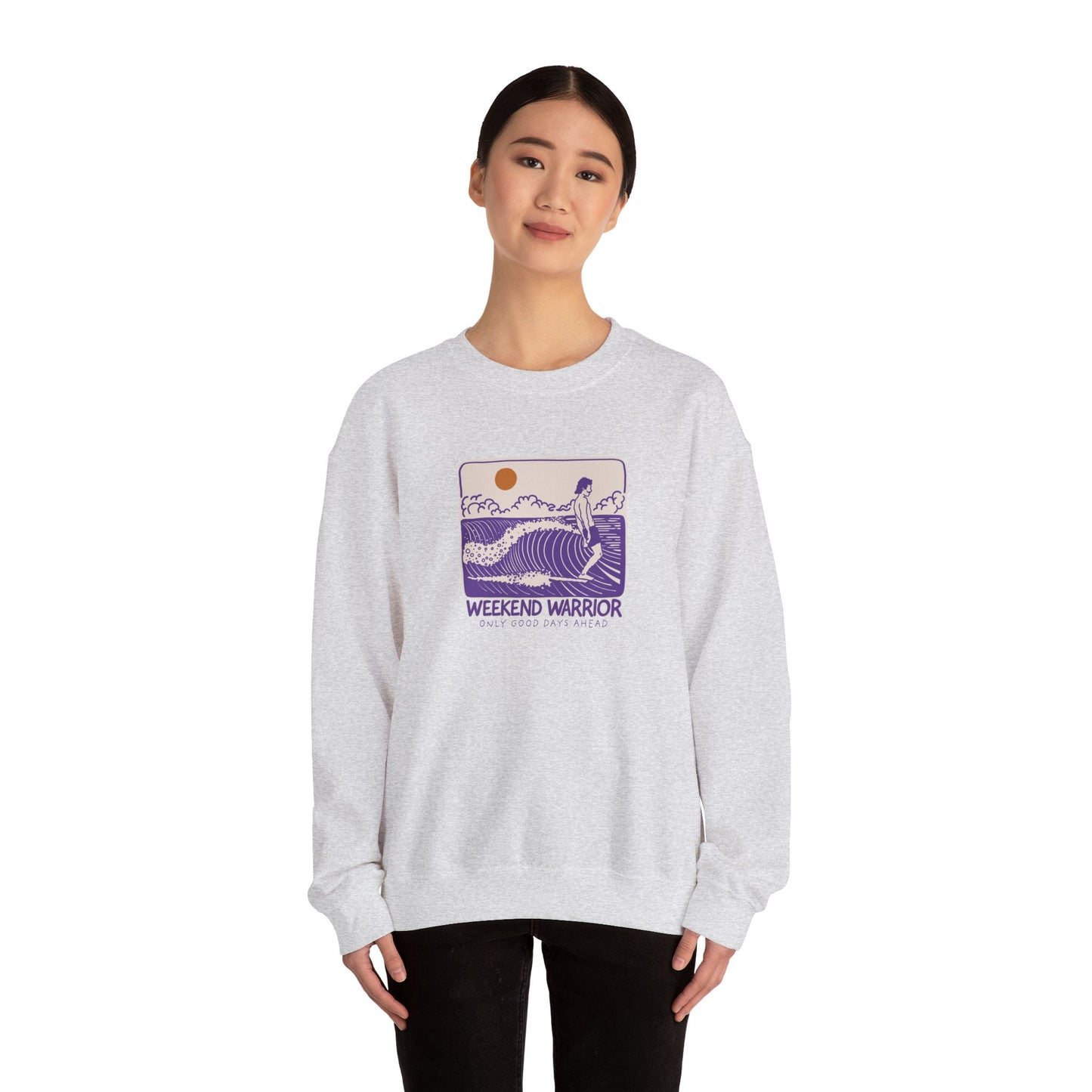 Weekend Warrior Dude Collection II Crewneck Sweatshirt