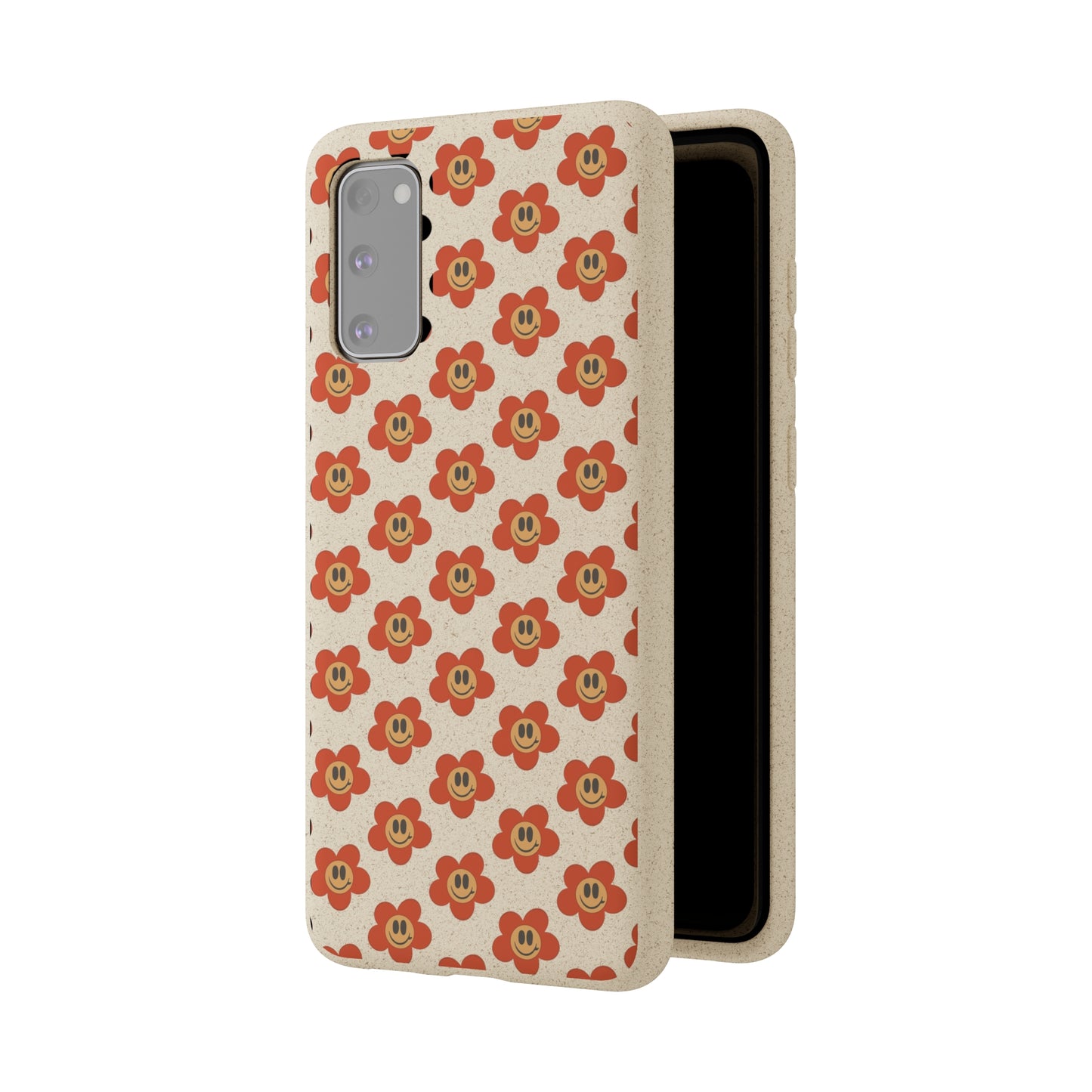 Flower Smiley Bio Phone Case