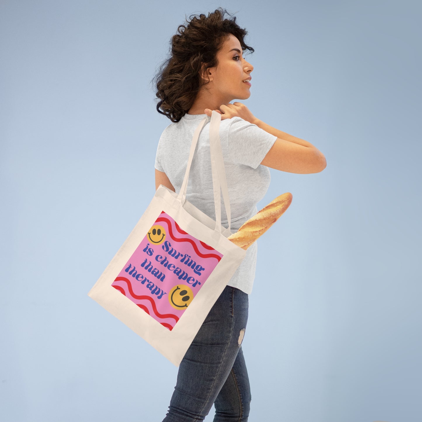 Surf Therapy Tote Bag