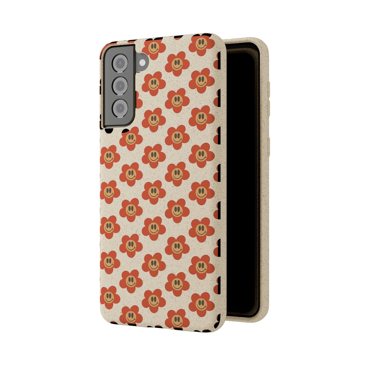 Flower Smiley Bio Phone Case