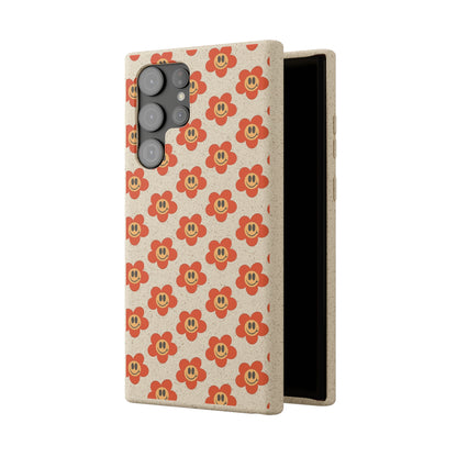 Flower Smiley Bio Phone Case