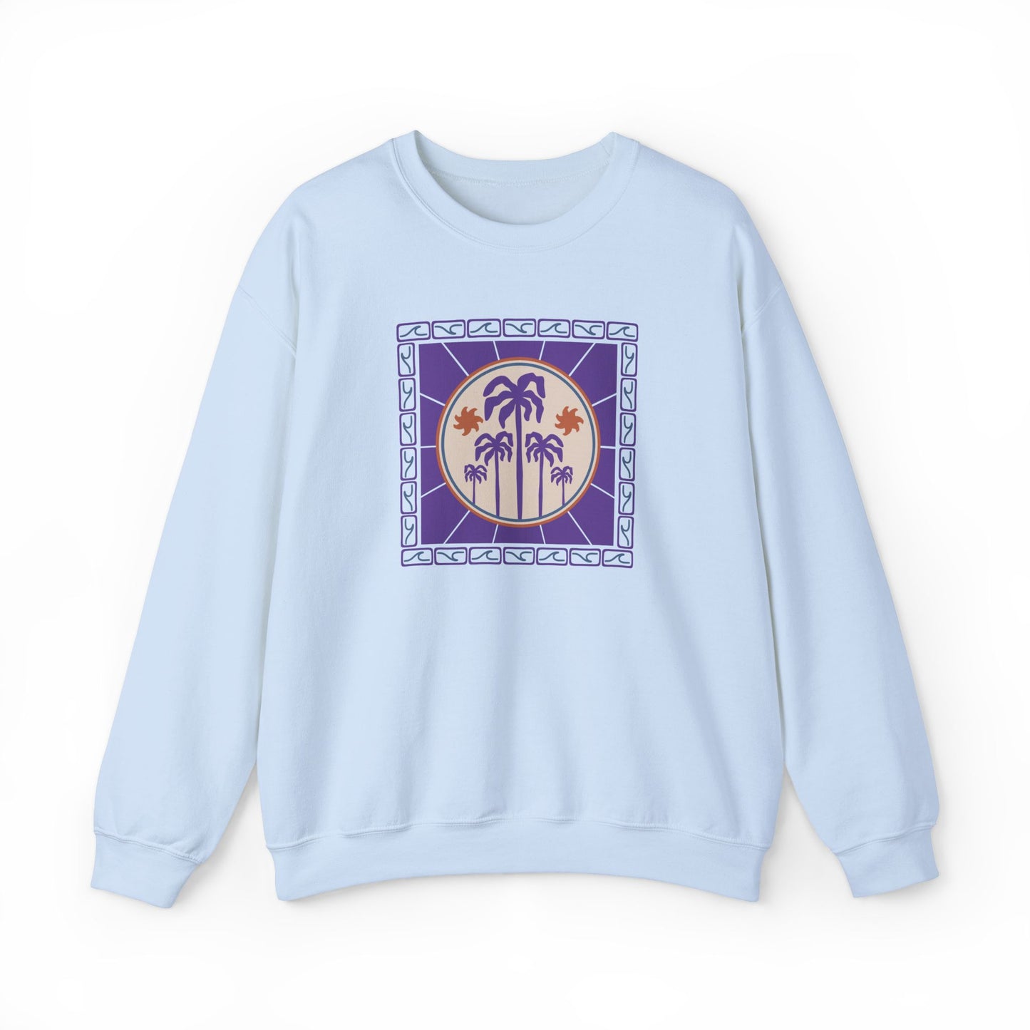 Palm Paradise Crewneck Sweatshirt