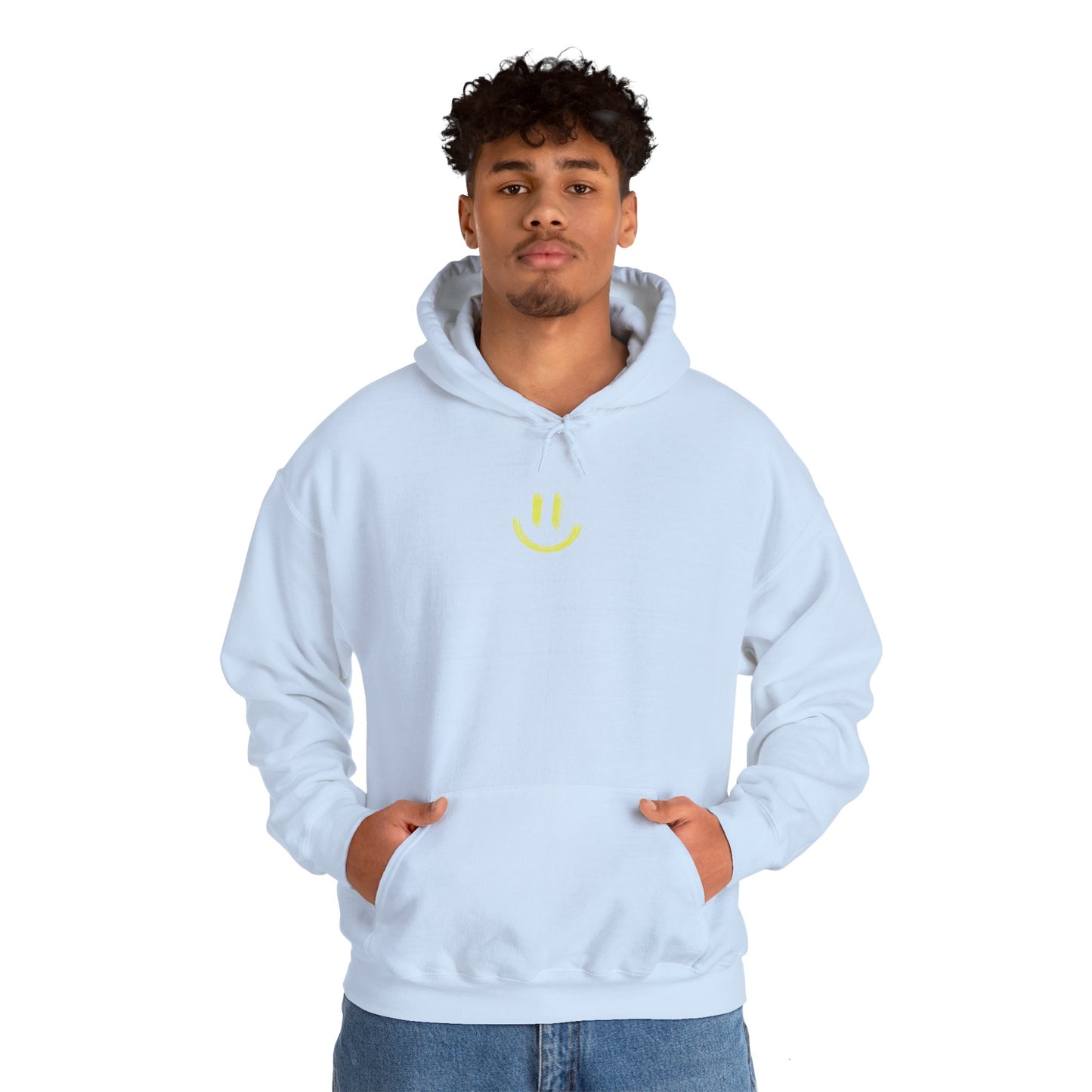 Focus on happy Unisex Hooded Sweatshirt