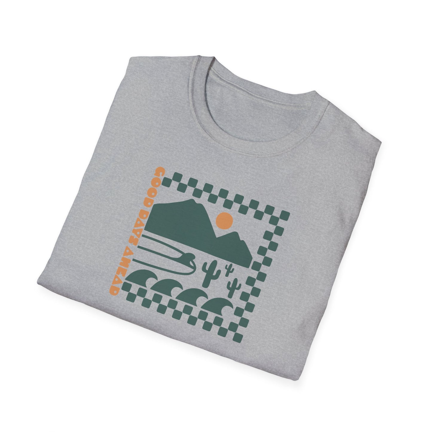 Beach Bum V Green Unisex Shirt