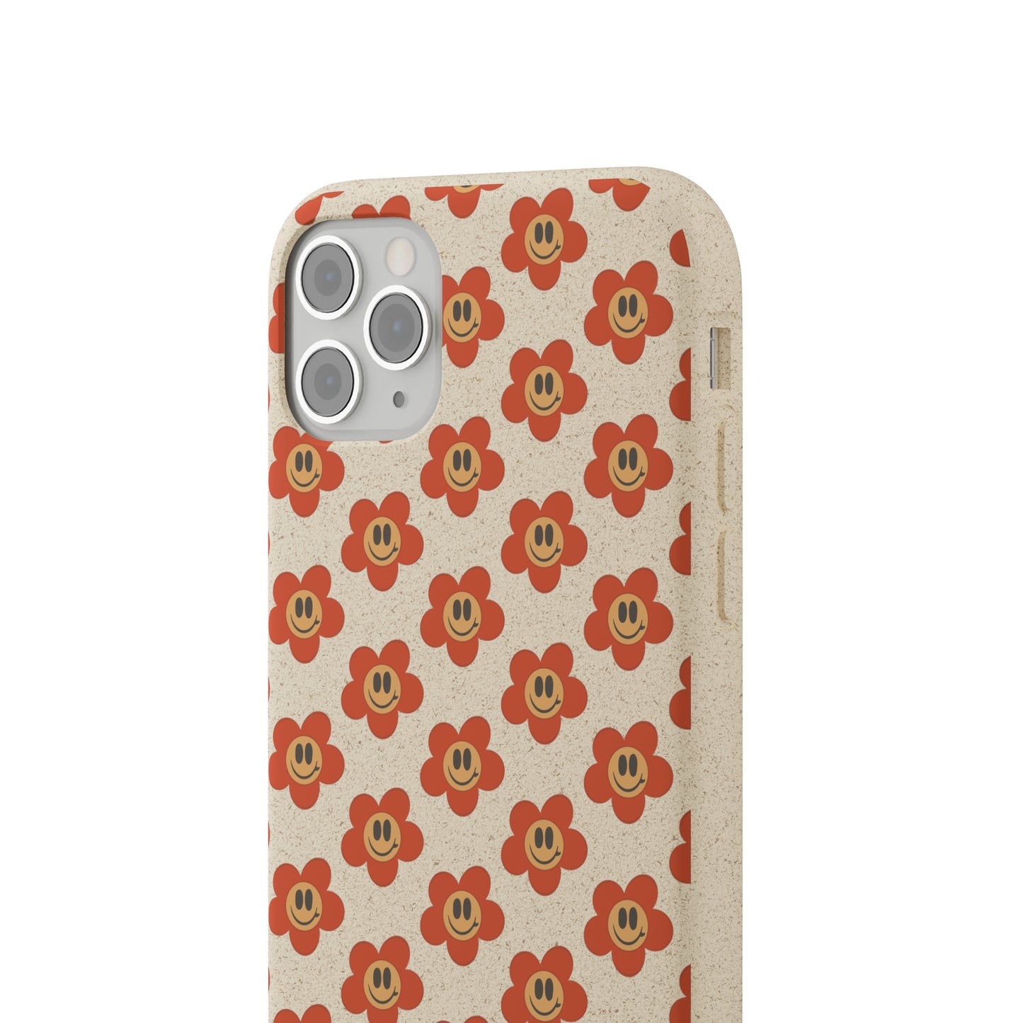 Flower Smiley Bio Phone Case