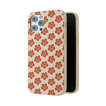 Flower Smiley Bio Phone Case