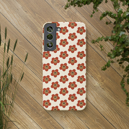 Flower Smiley Bio Phone Case