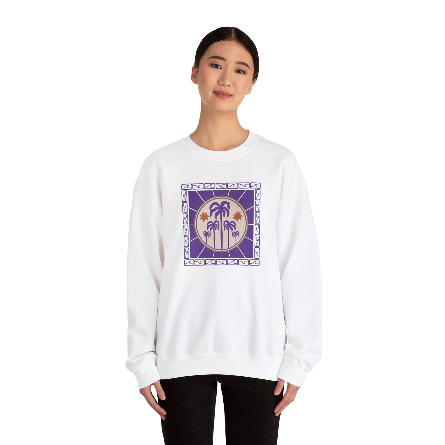 Palm Paradise Crewneck Sweatshirt