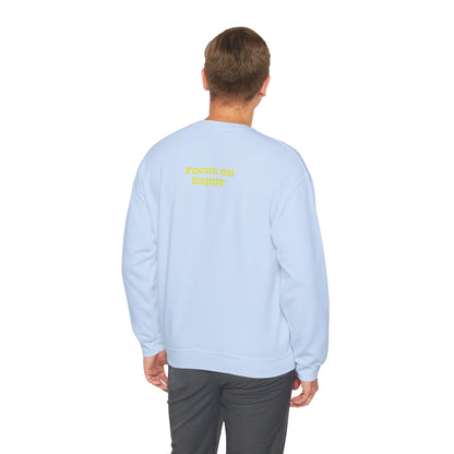 SPECIAL EDITION | Focus on happy Unisex Crewneck Sweatshirt