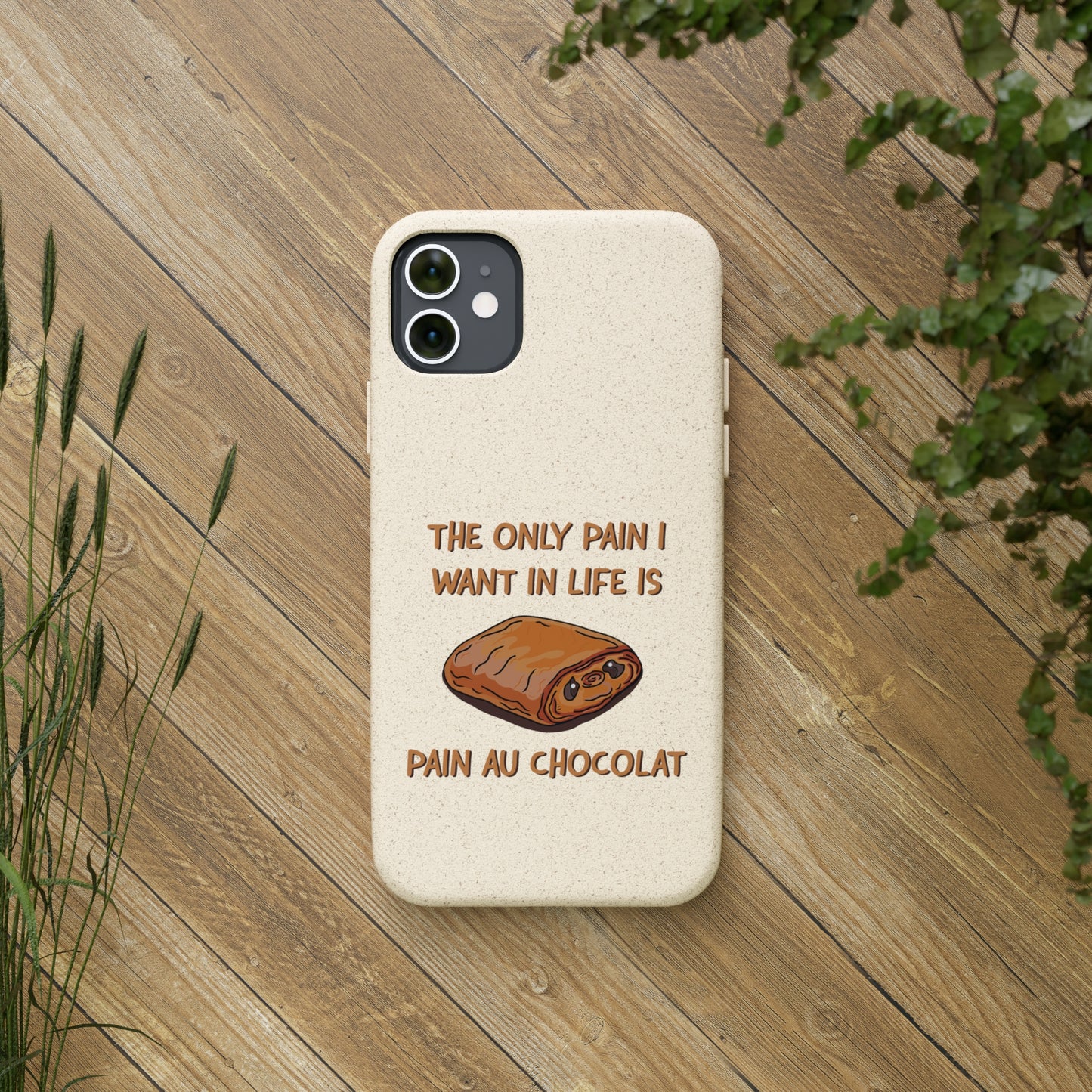 Pain au Chocolat Phone Case