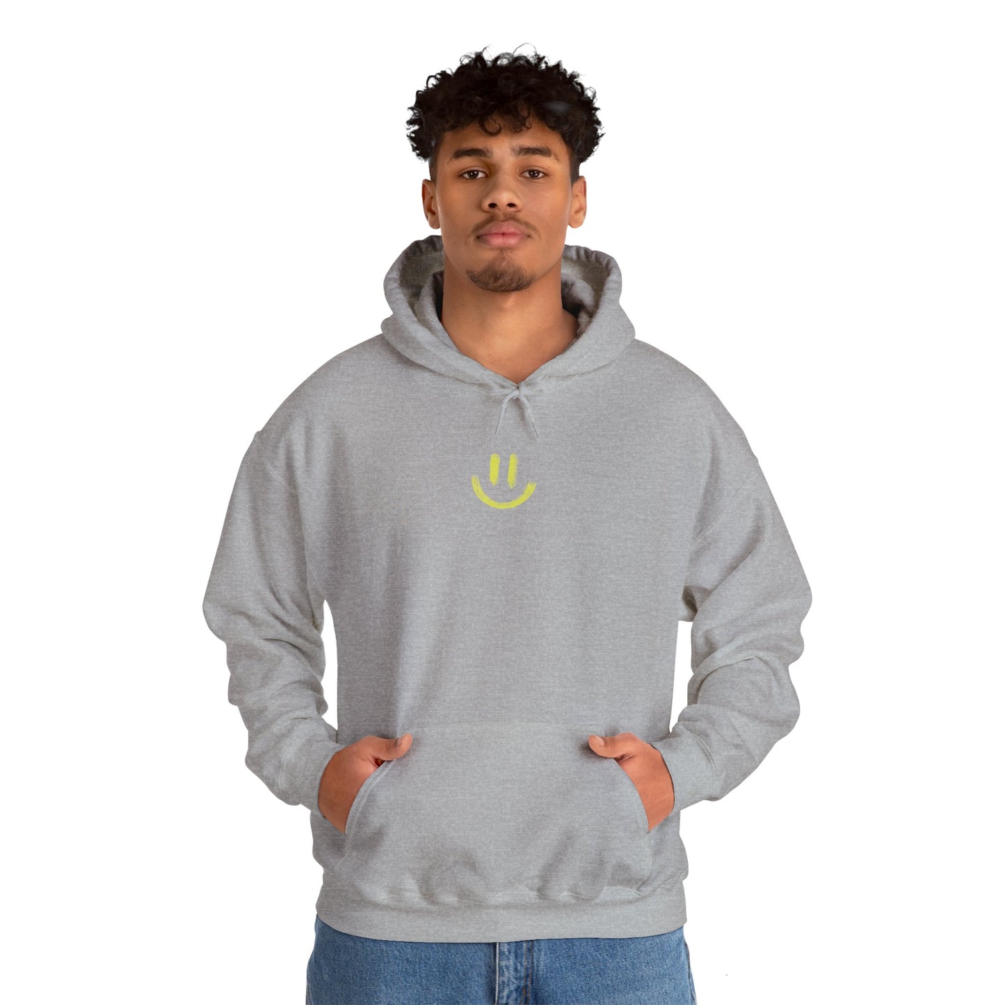 Focus on happy Unisex Hooded Sweatshirt