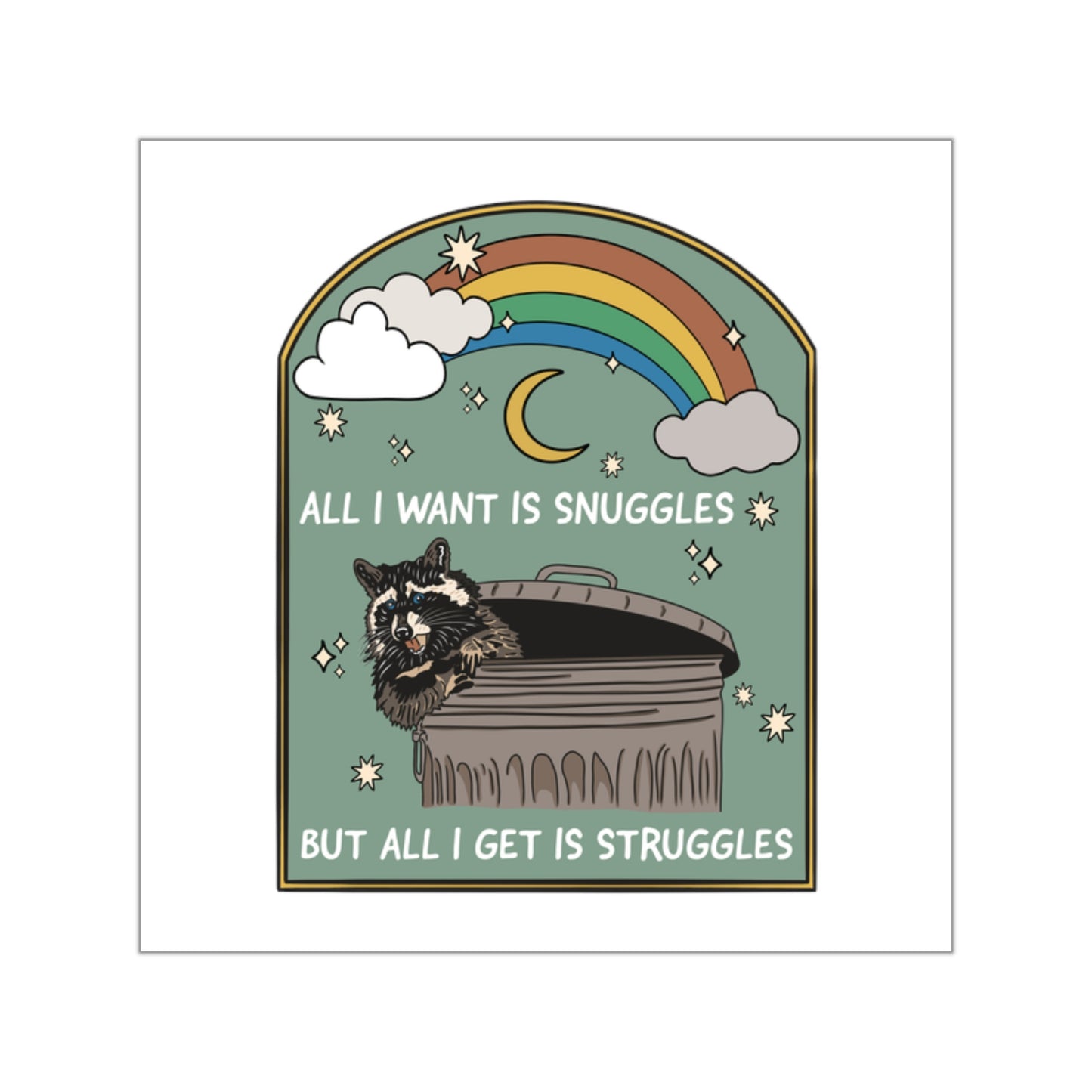 SPECIAL EDITION | Snuggle Struggle Sticker