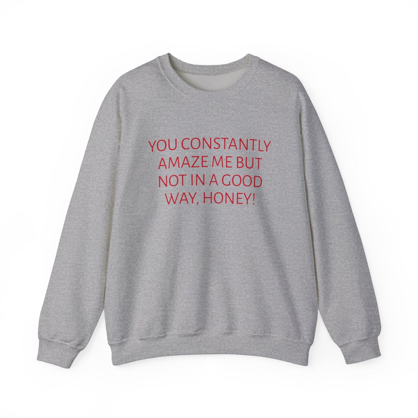 Amazed Unisex Crewneck Sweatshirt