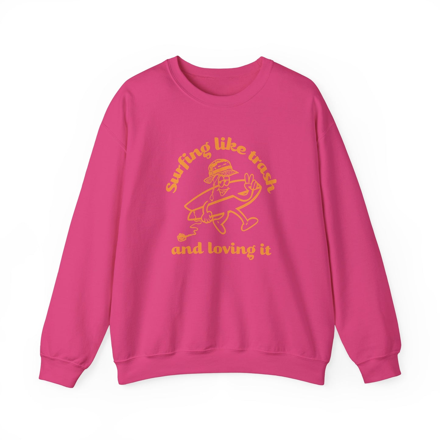 42 | Surfing like trash Unisex Crewneck Sweatshirt