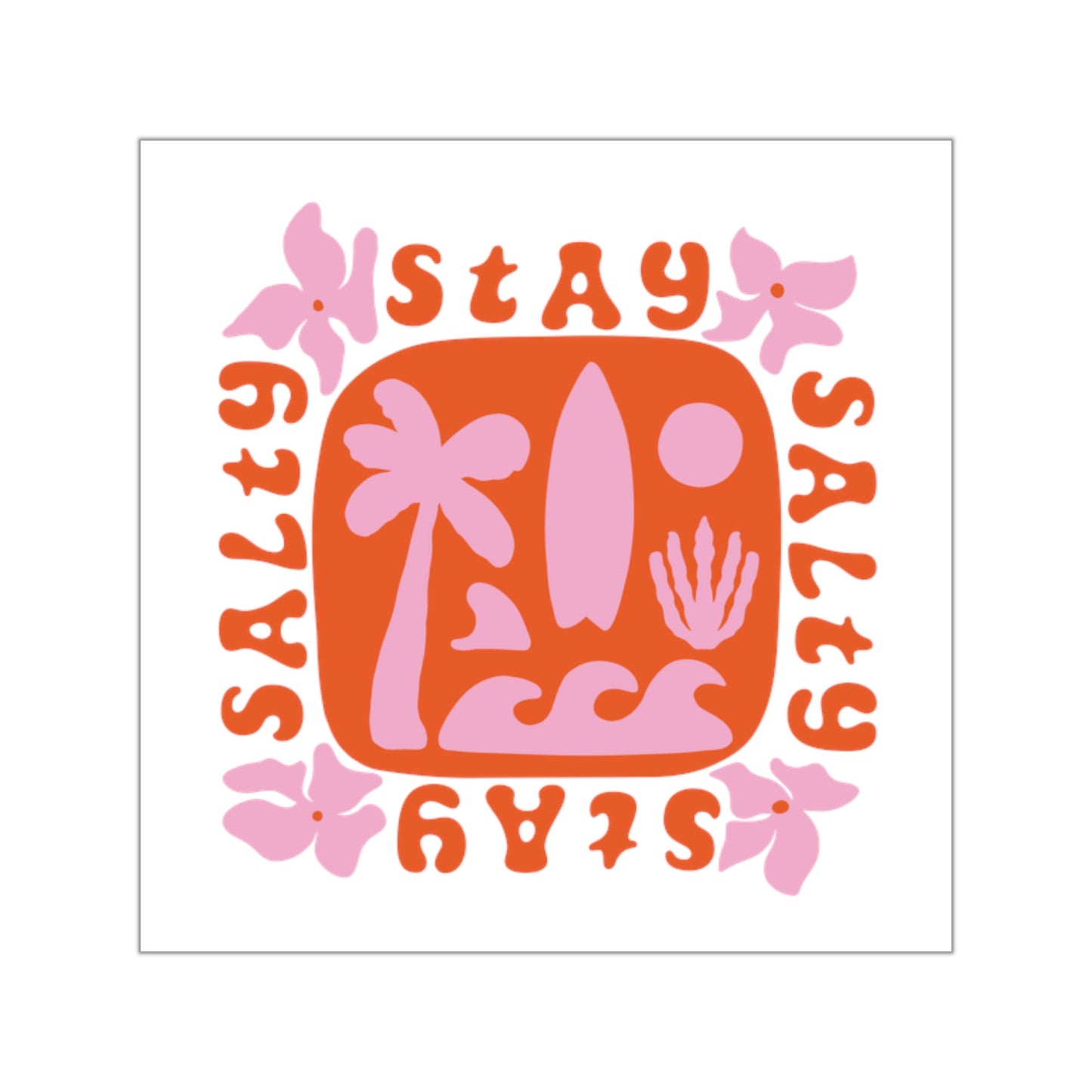 18 | Stay Salty Sticker