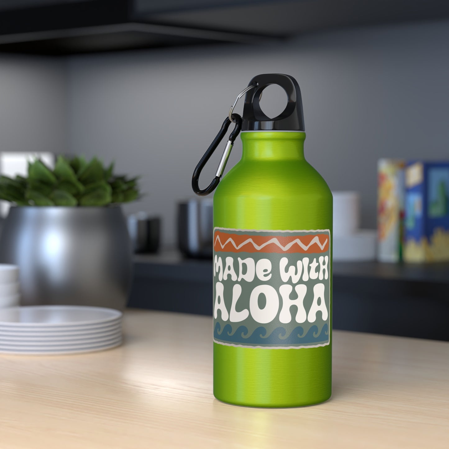 Aloha Reusable Metal Aluminium Bottle