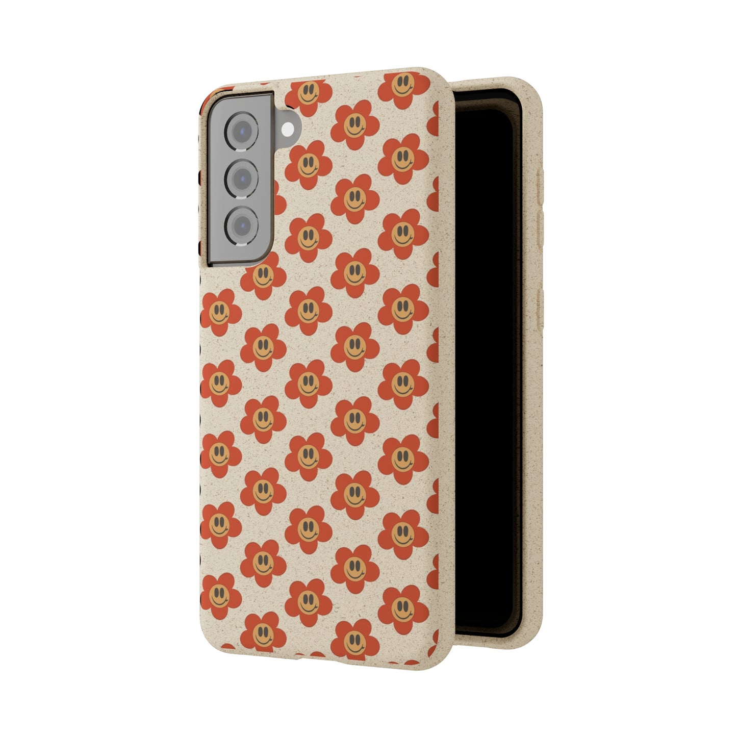 Flower Smiley Bio Phone Case