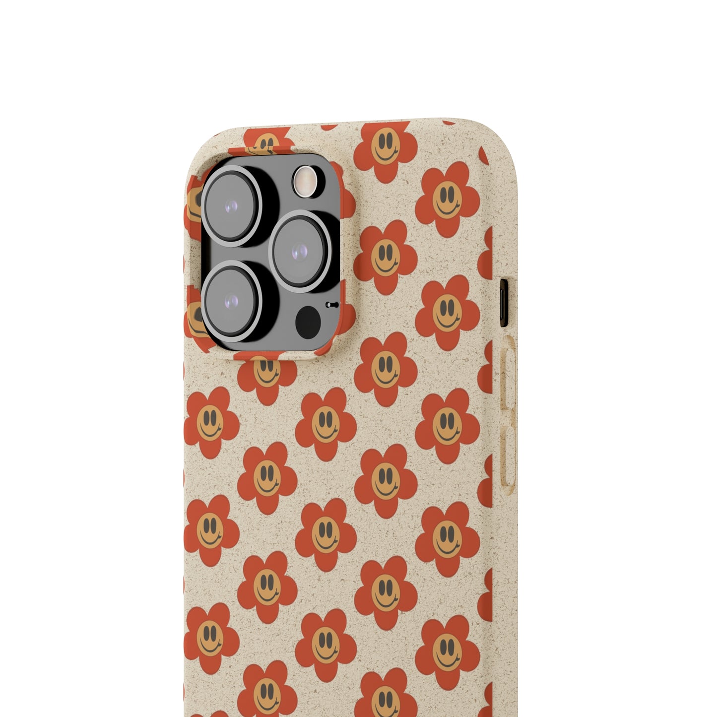 Flower Smiley Bio Phone Case