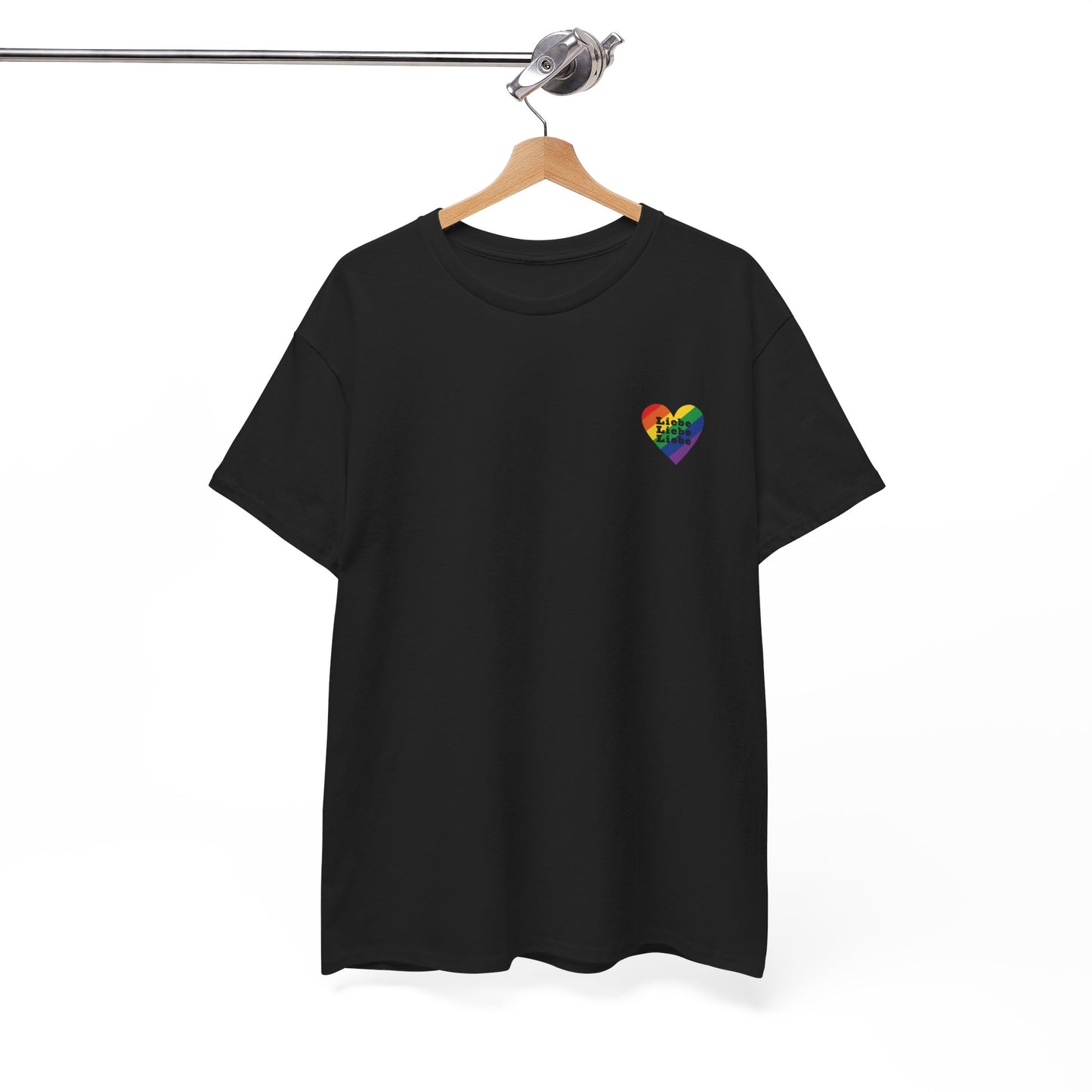 SPECIAL EDITION | PRIDE Rainbow Heart LIEBE Shirt