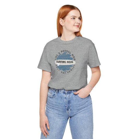 Surf Mom Front Print Unisex Shirt