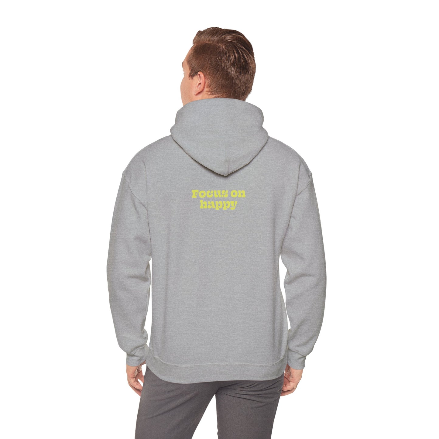 Focus on happy Unisex Hooded Sweatshirt