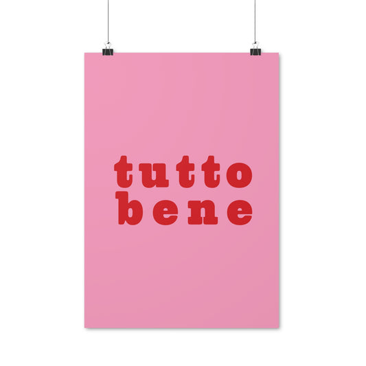 SPECIAL EDITION | Tutto Bene Poster