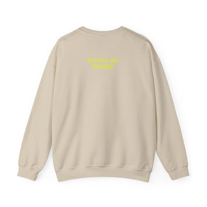 SPECIAL EDITION | Focus on happy Unisex Crewneck Sweatshirt