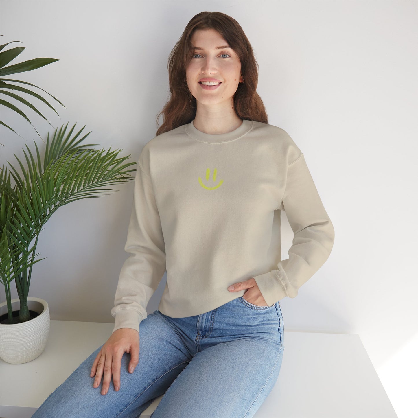 SPECIAL EDITION | Focus on happy Unisex Crewneck Sweatshirt