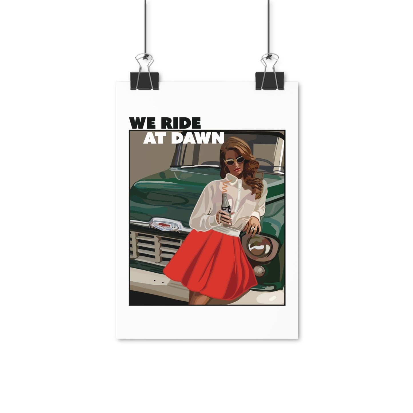 SPECIAL EDITION | We ride at dawn Poster