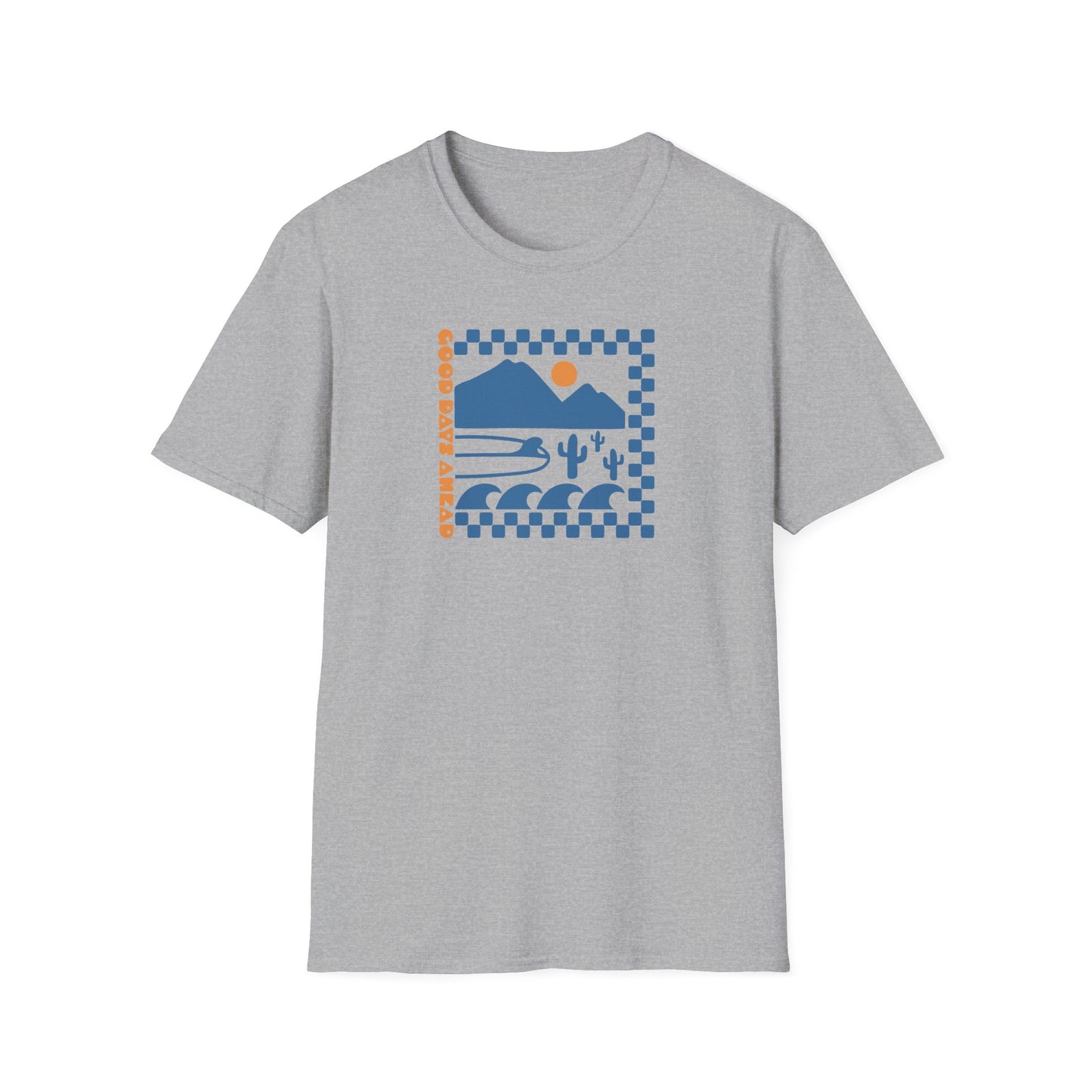 Beach Bum V Blue Unisex Shirt