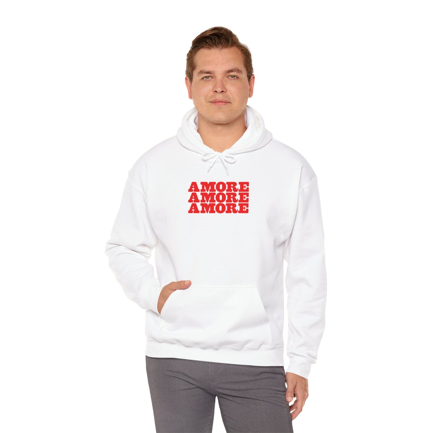 AMORE Unisex Hooded Sweatshirt