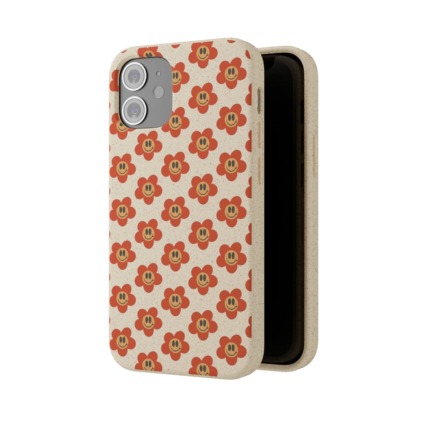 Flower Smiley Bio Phone Case