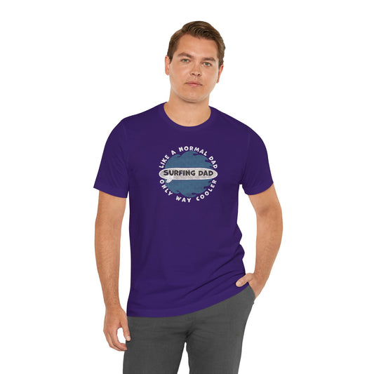 Surf Dad Front Print Unisex Shirt