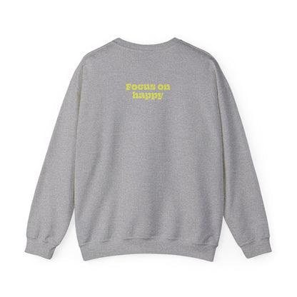 SPECIAL EDITION | Focus on happy Unisex Crewneck Sweatshirt