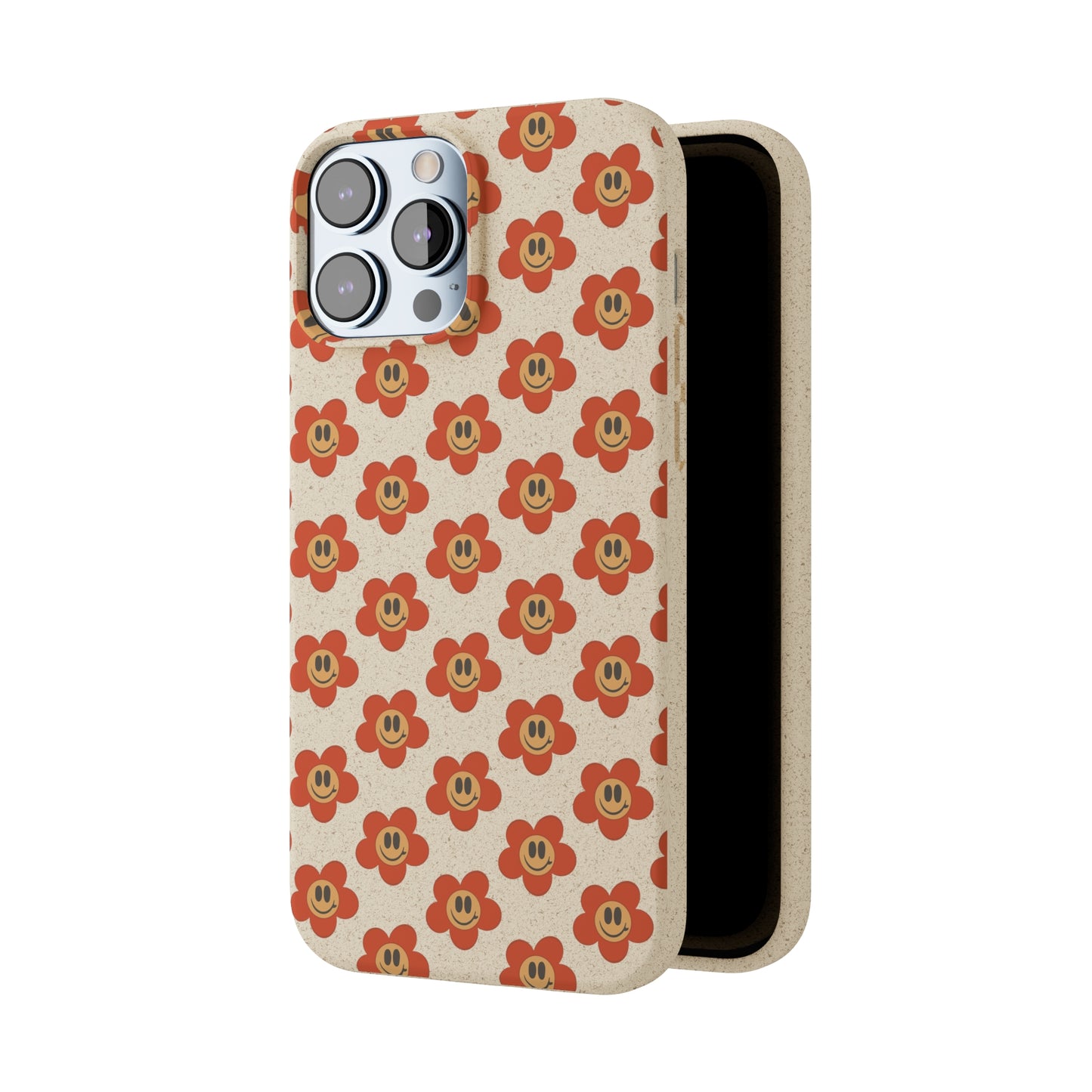 Flower Smiley Bio Phone Case