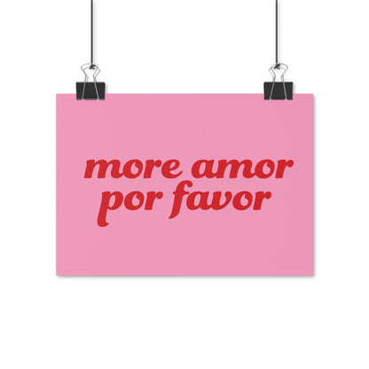 SPECIAL EDITION | More Amor Por Favor Poster