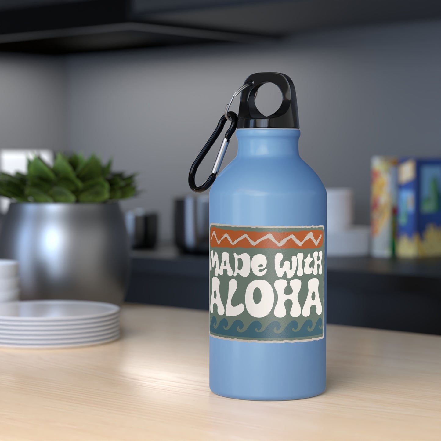 Aloha Reusable Metal Aluminium Bottle