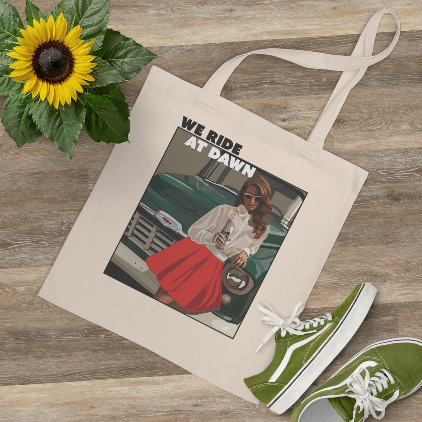 We ride at dawn Tote Bag