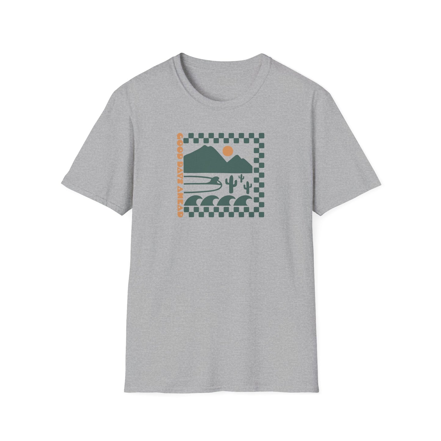 Beach Bum V Green Unisex Shirt