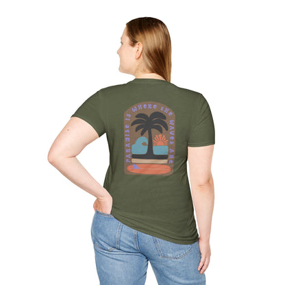 Paradise is here VI Unisex Shirt