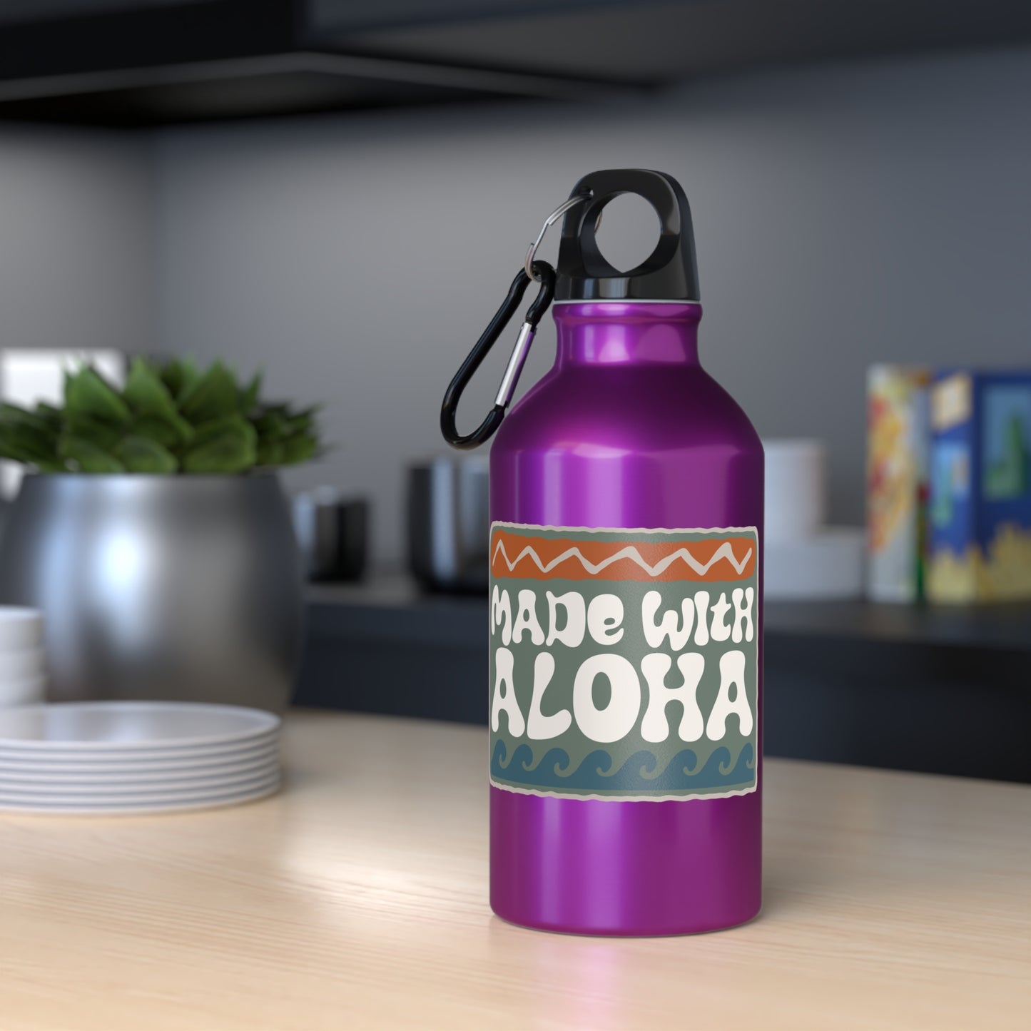 Aloha Reusable Metal Aluminium Bottle