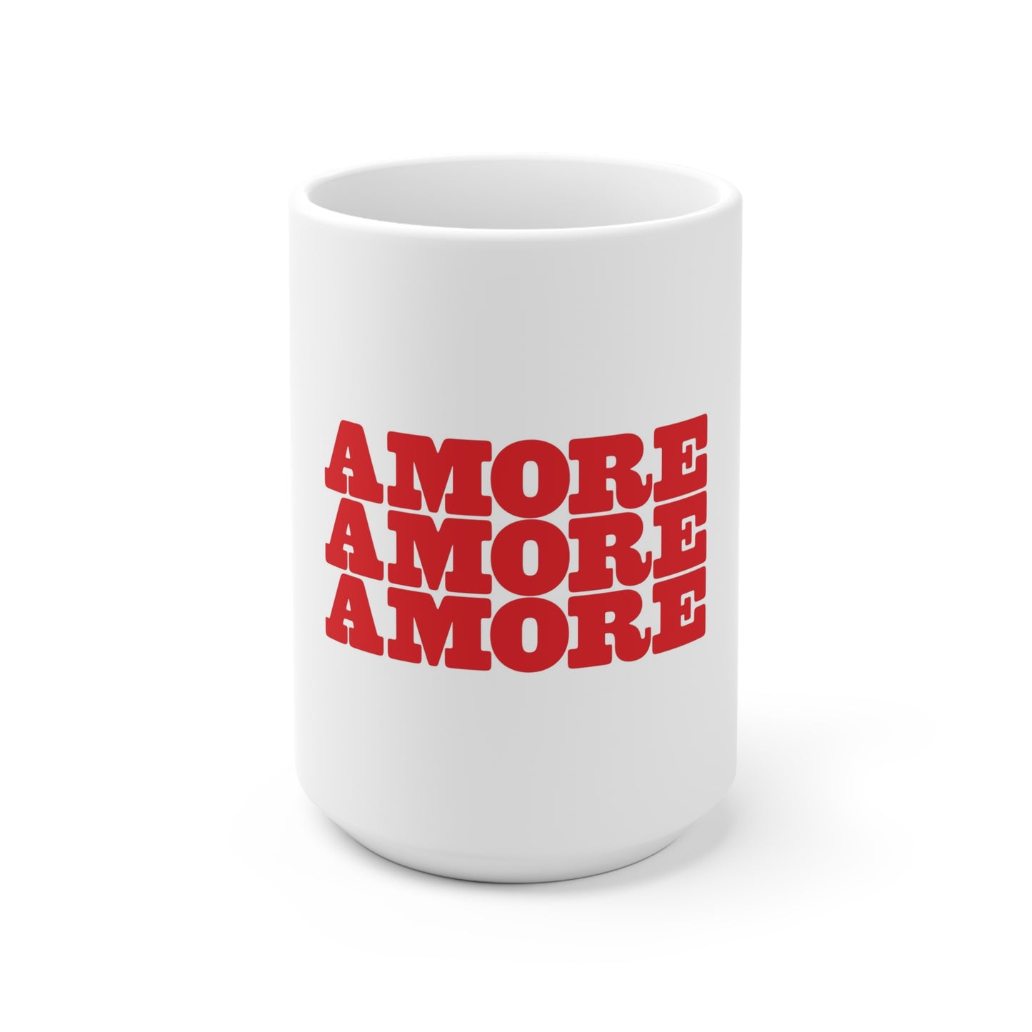 Amore Ceramic Mug 11oz & 15 oz